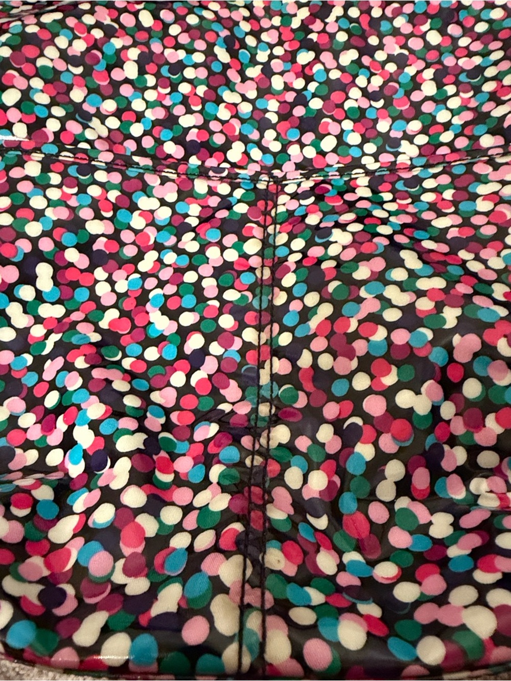 Kate spade baby bag Multicolor Confetti Crossbody Tote with Black Strap - Picture 15 of 15